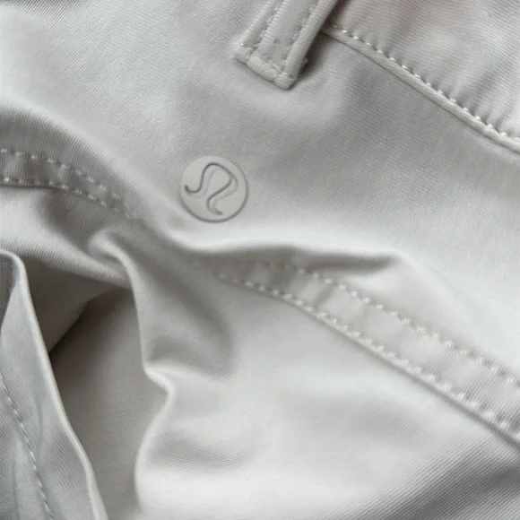 Lululemon City Sleek 5 Pocket Wide Leg High Rise 7/8 Length Pants 29 white opal - Picture 7 of 7